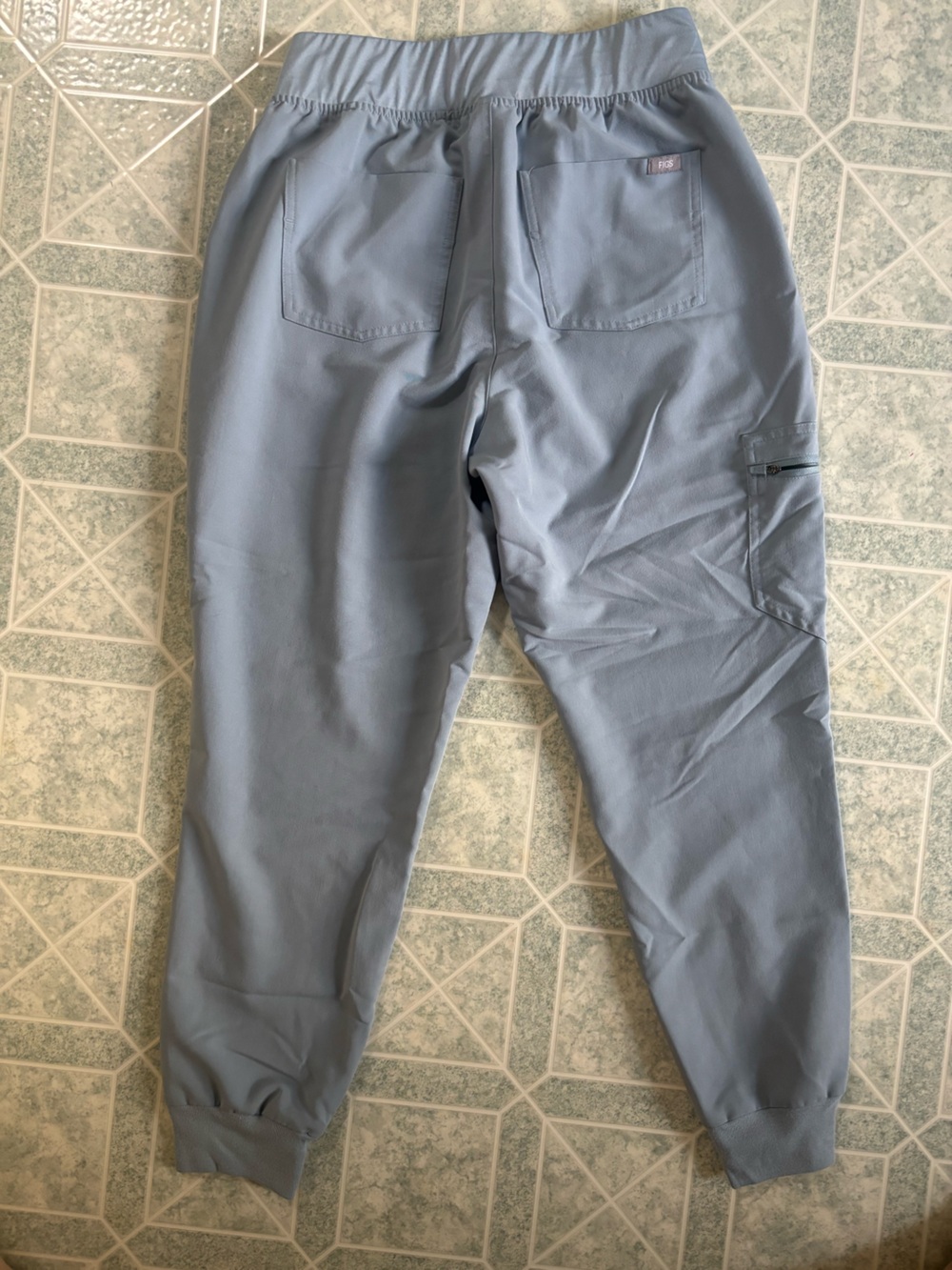 Figs dusty blue joggers - Picture 2 of 3